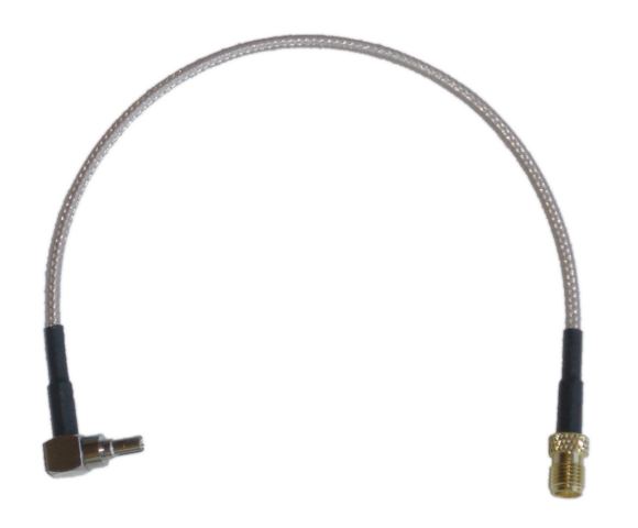 CRC9-SMA male antenna cable adapter