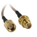 SMA-Male to SMA-Female 15cm Pigtail Patch Cable