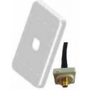 Clipsal Wallplate / Insert for Antenna Cables