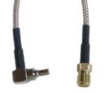 CRC9 to SMA-Female Right-Angle Patch Cable