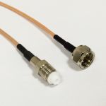 F male to FME Female Antenna Cable Adapter